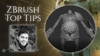 ZBrush Summit Top Tips & Tricks - Stylized Character Armor Sculpting - Pablo Munoz Gomez