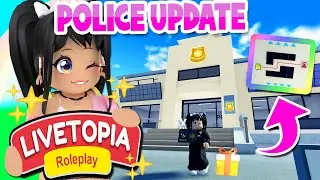 *POLICE STATION UPDATE* SECRETS in LIVETOPIA Roleplay (roblox)