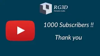 Thank you - 1000 Subscriber Milestone