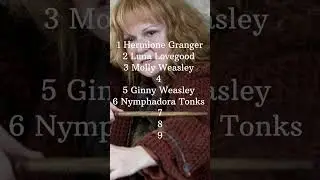 Ranking Harry Potter Girls