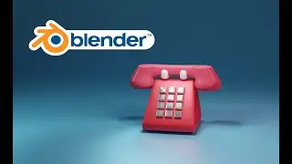 Blender 30 Design Phone Illustration Tutorial