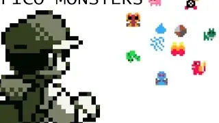 Pico Monsters | CUTE NOSTALGIA MONSTERS