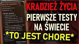 PIERWSZE NA ŚWIECIE TESTY KRADZIEŻY ŻYCIA Z SUPER RZADKIEGO UNIKATU "ANDARIEL'S VISAGE" DIABLO 4