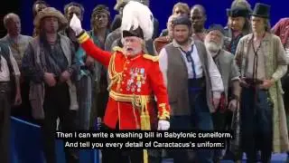 Major General's Song from The Pirates of Penzance   with lyrics!