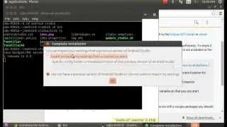 Install Android Studio on Ubuntu 14.04