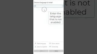 Tech In 1 Minute | How to enable language in word