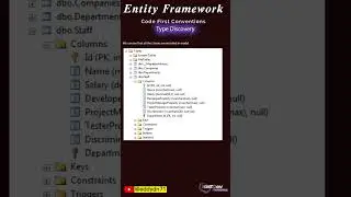 Entity Framework Tutorial #1 - Code First Conventions