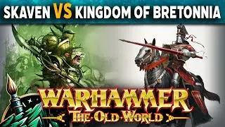 Skaven vs Kingdom of Bretonnia Warhammer The old World Battle Report