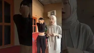 ADAM COSPLAY JADI SYIFA KALO LAGI TIKTOKAN😱