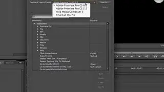 Changing Premiere Pro Keyboard Shortcuts