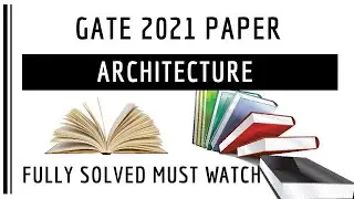 GATE ARCHITECTURE PAPER 2021 (Question & answer)