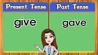 MOST COMMON IRREGULAR VERBS | Past Tense and Present Tense | Part 10