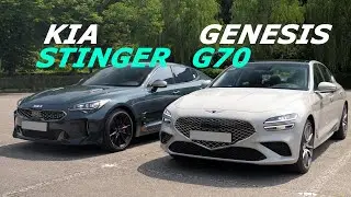 New 2024 Genesis G70 vs Kia Stinger Dead and Alive