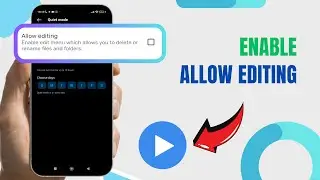 Enable Allow Editing On MX Player. |Technologyglance