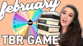 random letter generator chooses my February TBR! // trying a NEW TBR GAME for my February TBR 2021