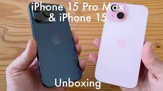 iPhone 15 Pro Max and iPhone 15 unboxing: USB Type-C, titanium, 5x telephoto, oh my!