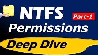 NTFS Permissions Deep Dive:Part-1 #activedirectory #education #windows #learning #windowsserver