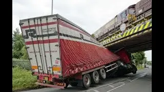 Trucks Hitting Bridges Compilation