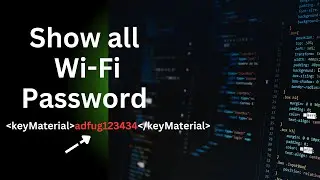 How to Find Any WiFi Password on Windows Using CMD (Easy Trick!)