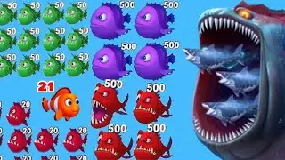 Fishdom Ads | Mini Aquarium Help the Fish | Hungry Fish New Update [256] Collection Tralier Video