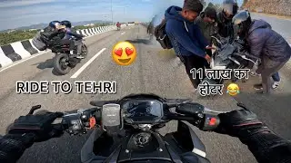 Ride to Tehri Garhwal 👌🏻 || My first Ride Experience ||