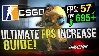 🔧 CSGO: Dramatically increase performance / FPS with any setup! F2P DANGER ZONE UPDATE