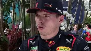 Max Verstappen Post Qualifying ￼interview Miami Grand Prix #f1 #maxverstappen