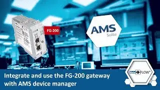 Integrate and use the FG-200 gateway with AMS  device manager