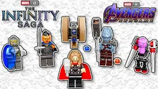 LEGO Endgame Battle Infinity Saga Minifigure Pack Official Set Reveal Marvel 2022!