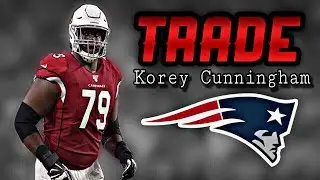 Patriots Trade with the Arizona Cardinals for OT Korey Cunningham