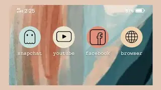 how to make your android phone look aesthetic | minimal aesthetic android phone | homescreen edition