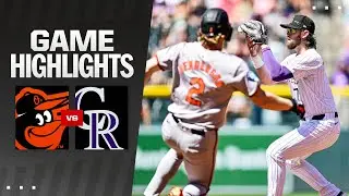 Orioles vs. Rockies Game Highlights (9/1/24) | MLB Highlights