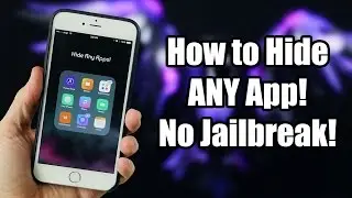 iOS 9 - 9.2 Glitch! How to Hide Apps on iPhone! No Jailbreak!