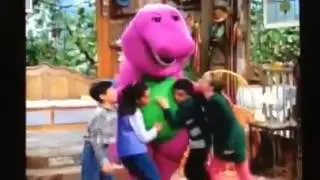 Barney comes to life (Let's Go Inside and having a tea party!)