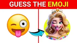 Guess The Emoji By The Disney Princes Version | Disney Princess Quiz