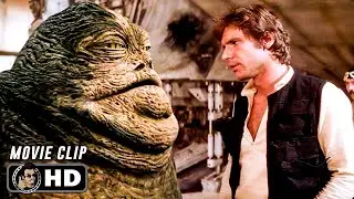 Han Solo and Jabba The Hutt Scene | STAR WARS: A NEW HOPE (1977) Movie CLIP HD