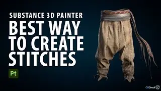 BEST WAY TO CREATE STITCHES IN SUBSTANCE 3D PAINTER!