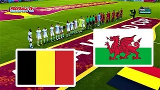 PES 2021 | BELGIUM vs WALES | FIFA World Cup Qualification | Gameplay PC