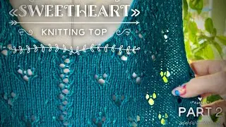 Хит июля! 🔥Майка спицами с секретом! ❤️‍🔥 МАСТЕР-КЛАСС! Knitting summer top