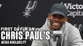 Welcome to San Antonio, Chris Paul | Media Availability, 7.9.2024