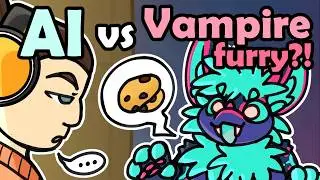 SUCK UP! Vampire VS AI characters.