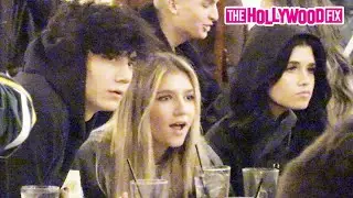 Nessa Barrett & Mads Lewis End The Drama Between Them With Jaden Hossler At Saddle Ranch 11.14.20