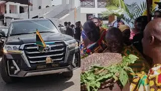 Otumfour's royal visit to the Oguaa traditional area, for Oguaa Fetu Afahye