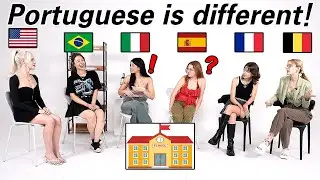 Word differences Between 6 different Countries!! Why Portuguese is different from Romance Languages!