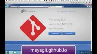 Installing Git on Windows