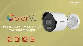 Hikvision 2MP ColorVu Fixed Bullet Network Camera | DS-2CD1027G2-L4MM