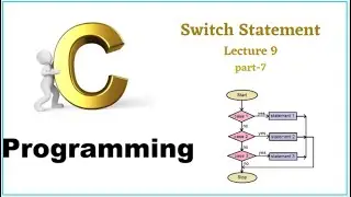 Switch Statement || C Language || Lecture 9 || part-7