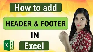 How to insert Header and Footer in Excel ? Excel Tutorial