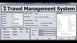 How to Create Travel Management System in Java NetBeans - Tutorial 1 of 2