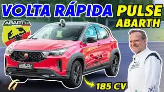 PULSE ABARTH NA VOLTA RÁPIDA! Esportivo de 185 cv é MUITO mais rápido que o Pulse normal de 130 cv?